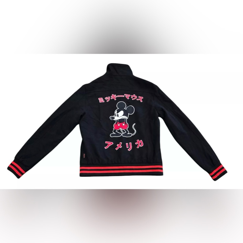 Disney X Forever 21 Mickey Mouse Men’s Bomber Jacket, size L